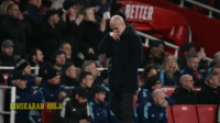 Aksi Nyeleneh Pep Guardiola di Laga Arsenal vs Man City: Hampir Cium Wasit Keempat!
