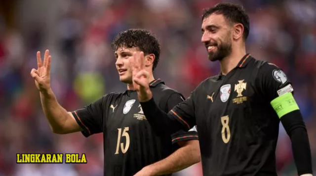 Melihat Kecemerlangan Bruno Fernandes di Timnas Portugal, Kala Cristiano Ronaldo Absen