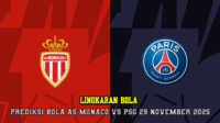 Prediksi Bola AS Monaco VS PSG 29 November 2025