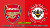 Prediksi Bola Arsenal VS Brentford 4 Desember 2025