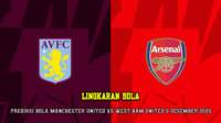 Prediksi Bola Aston Villa VS Arsenal 6 Desember 2025